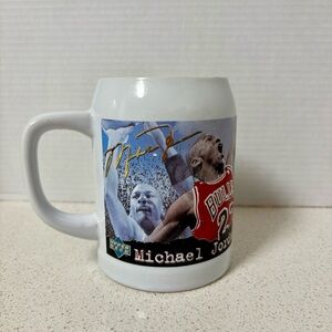 Vintage Michael Jordan Collector Mug I1